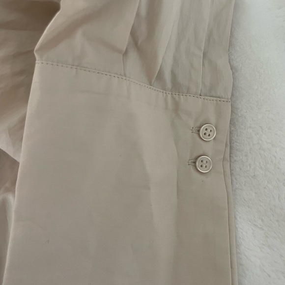 & Other Stories Cream Wrap Dress - Picture 7 of 11